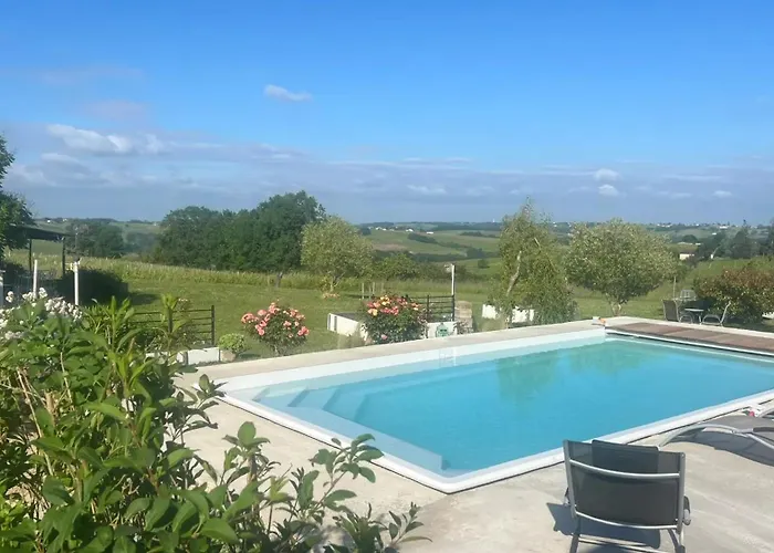 Spacieuse Avec Piscine Au Milieu Des Vignes Villa